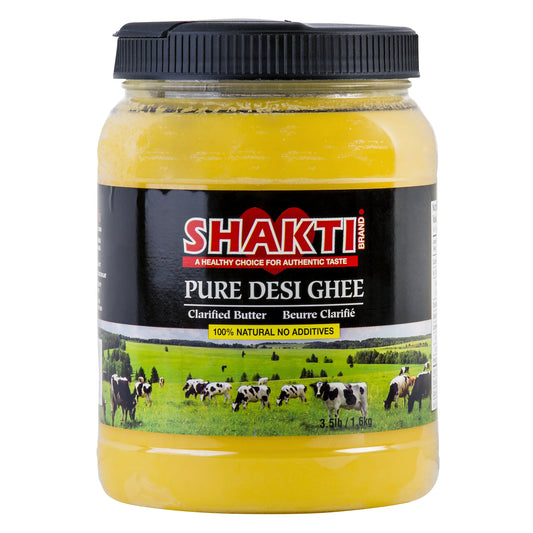 Shakti Brand Pure Desi Ghee Clarified Butter, 1.6 kg