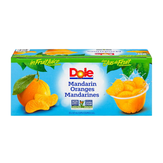 Dole Mandarin Oranges, 20 × 107 mL