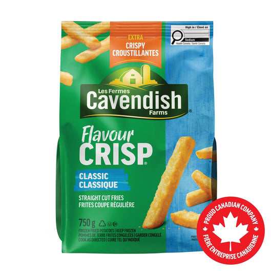 Cavendish Farms FlavourCrisp Classic Fries, 750 g