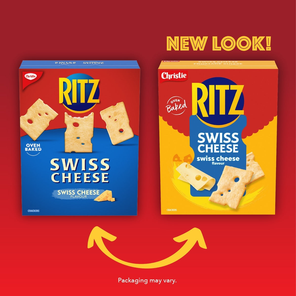 Christie Ritz Swiss Cheese Crackers, 180 g