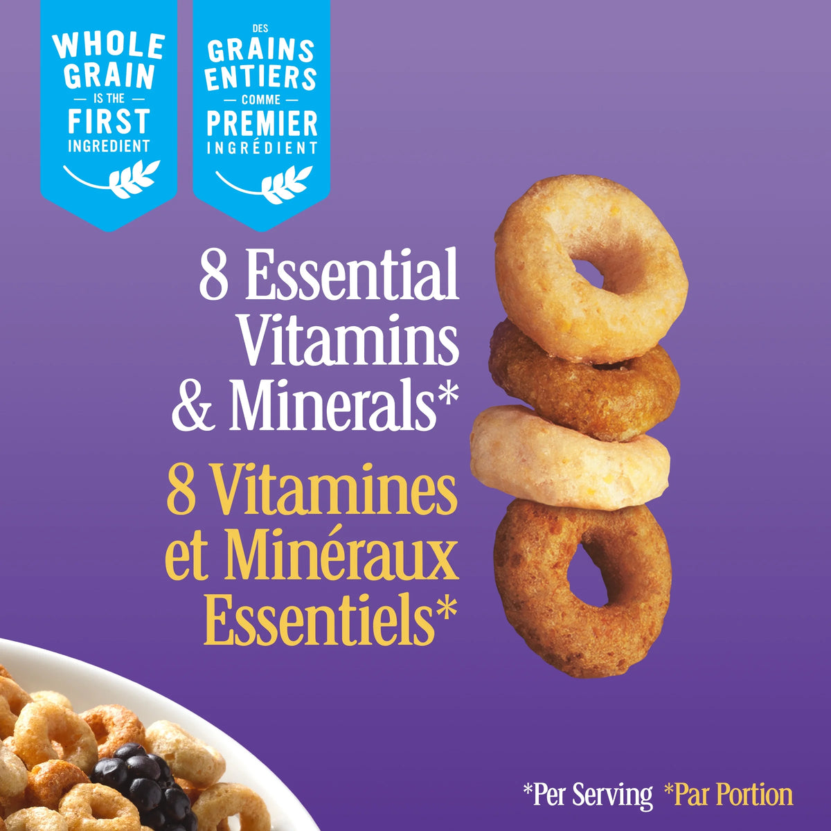 Cheerios Multi Grain Breakfast Cereal, Family Size, 585 g