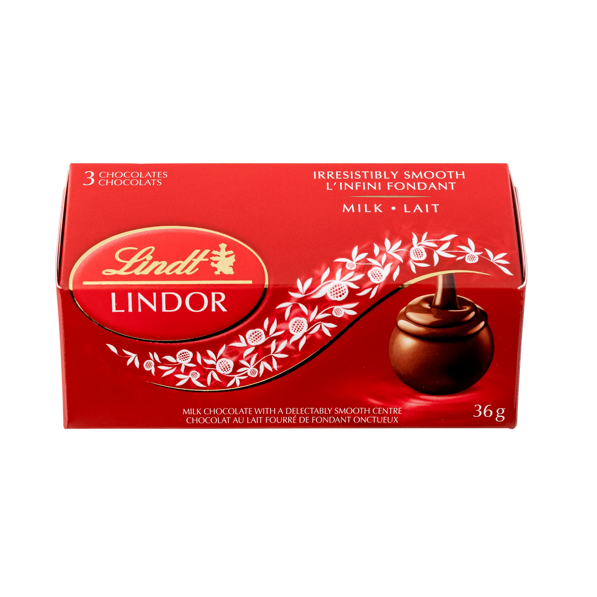 Lindt Lindor Milk Chocolate Truffles, 12 × 36 g
