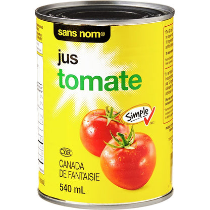 No Name Tomato Juice, 540 mL