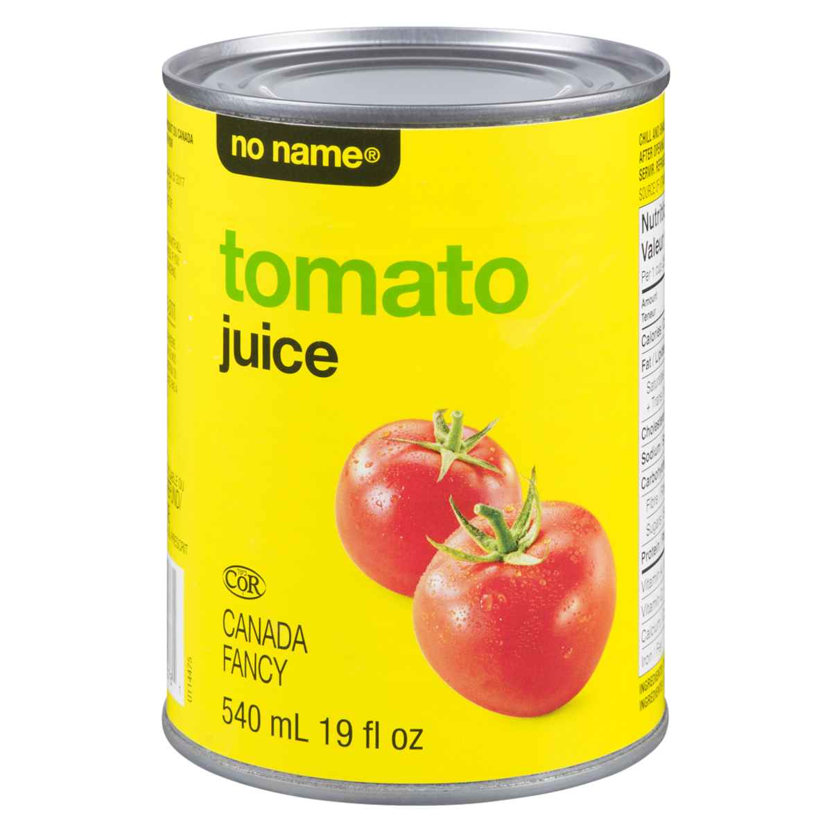 No Name Tomato Juice, 540 mL