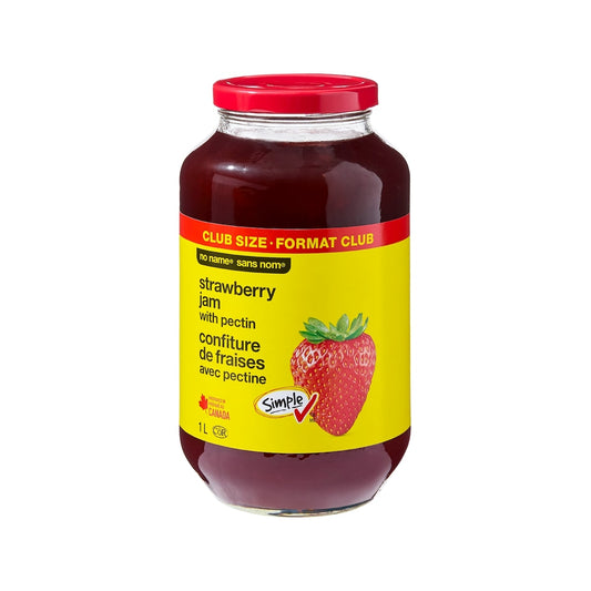 No Name Strawberry Jam with Pectin, 1 L