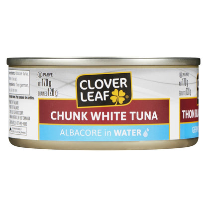 Clover Leaf Chunk White Albacore Tuna in Water, 170 g