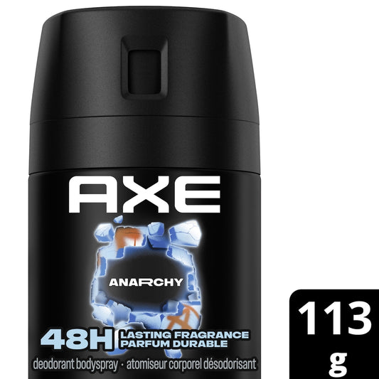 Axe Anarchy Dark Pomegranate & Sandalwood Deodorant Bodyspray, 113 g