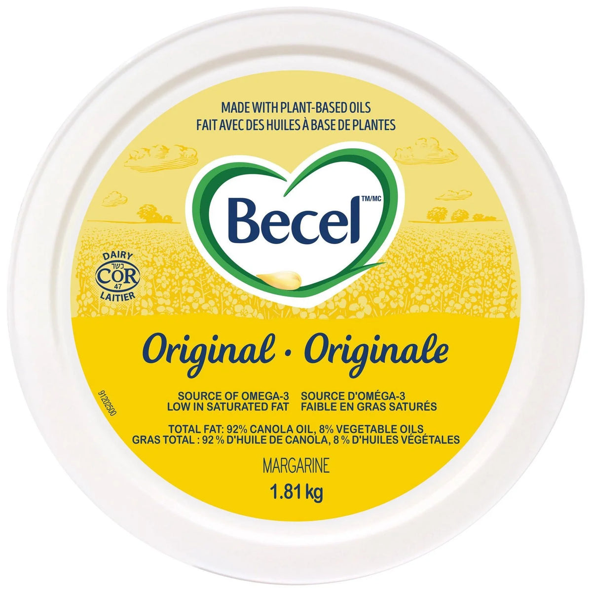 Becel Margarine Original, 1.7 kg