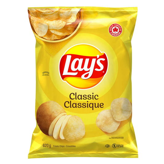 Lay's Classic Chips, 620 g