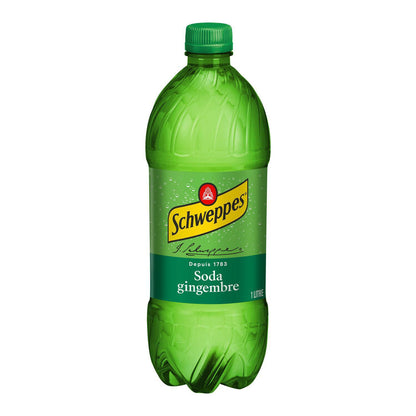 Schweppes Ginger Ale Bottle, 1 L