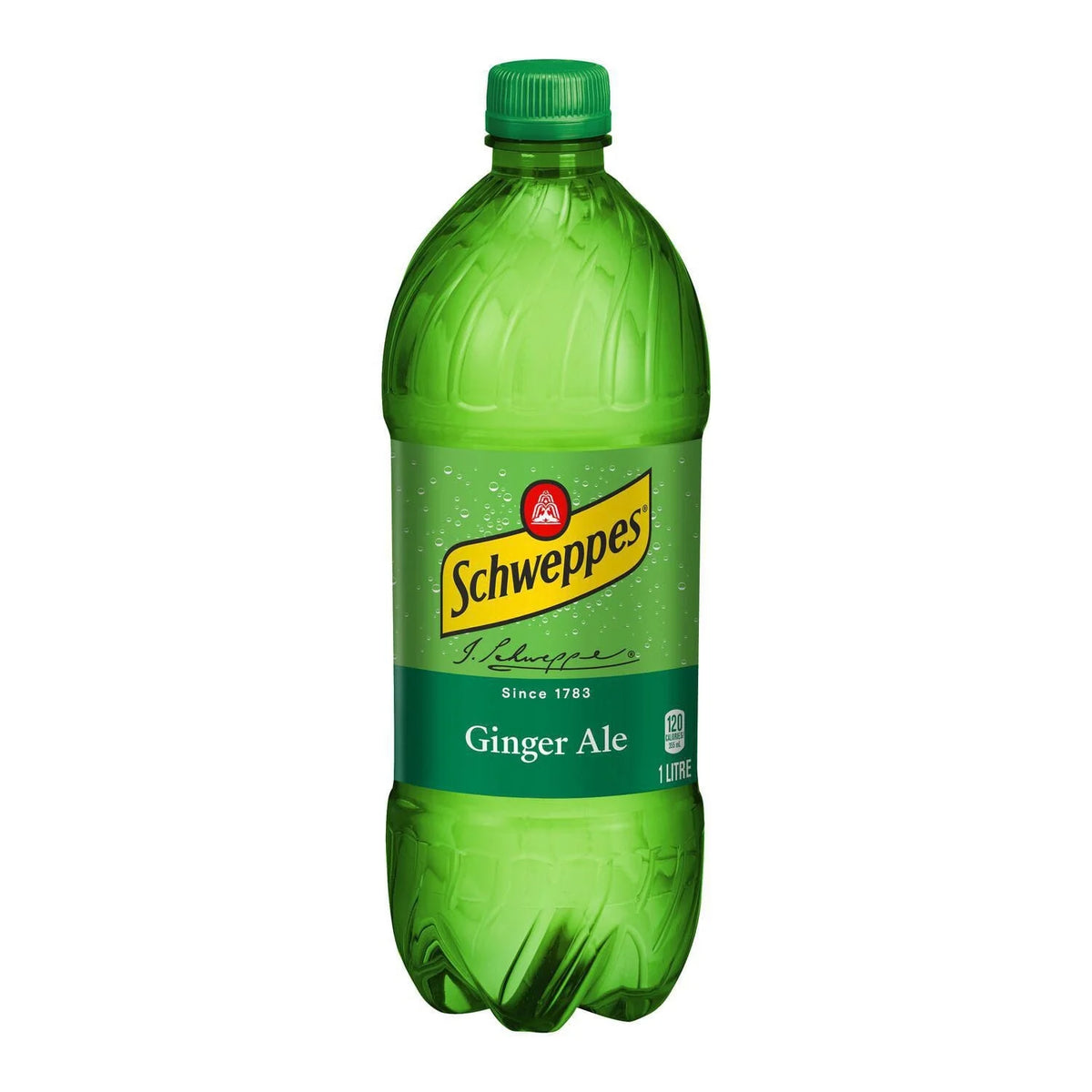 Schweppes Ginger Ale Bottle, 1 L