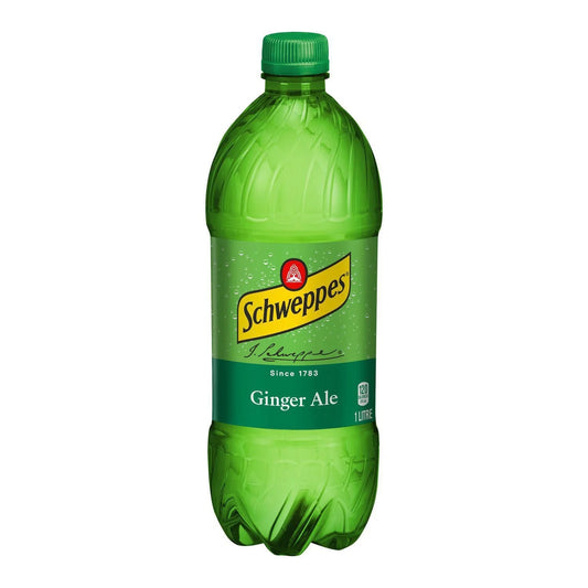 Schweppes Ginger Ale Bottle, 1 L
