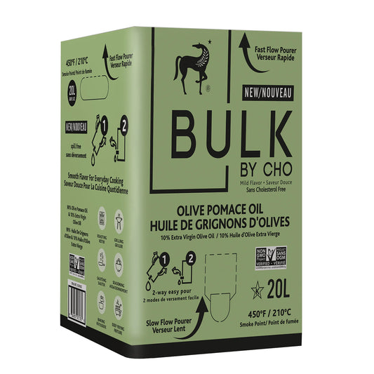 Bulk by CHO Pomace and Extra Virgin Olive Oil Blend, Bag-in-Box, 20 L