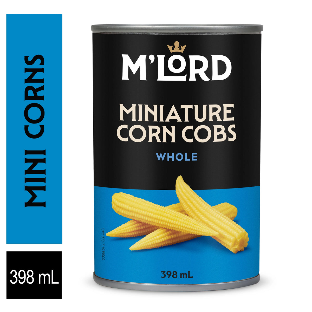 M'Lord Miniature Corn Cobs, 398 mL