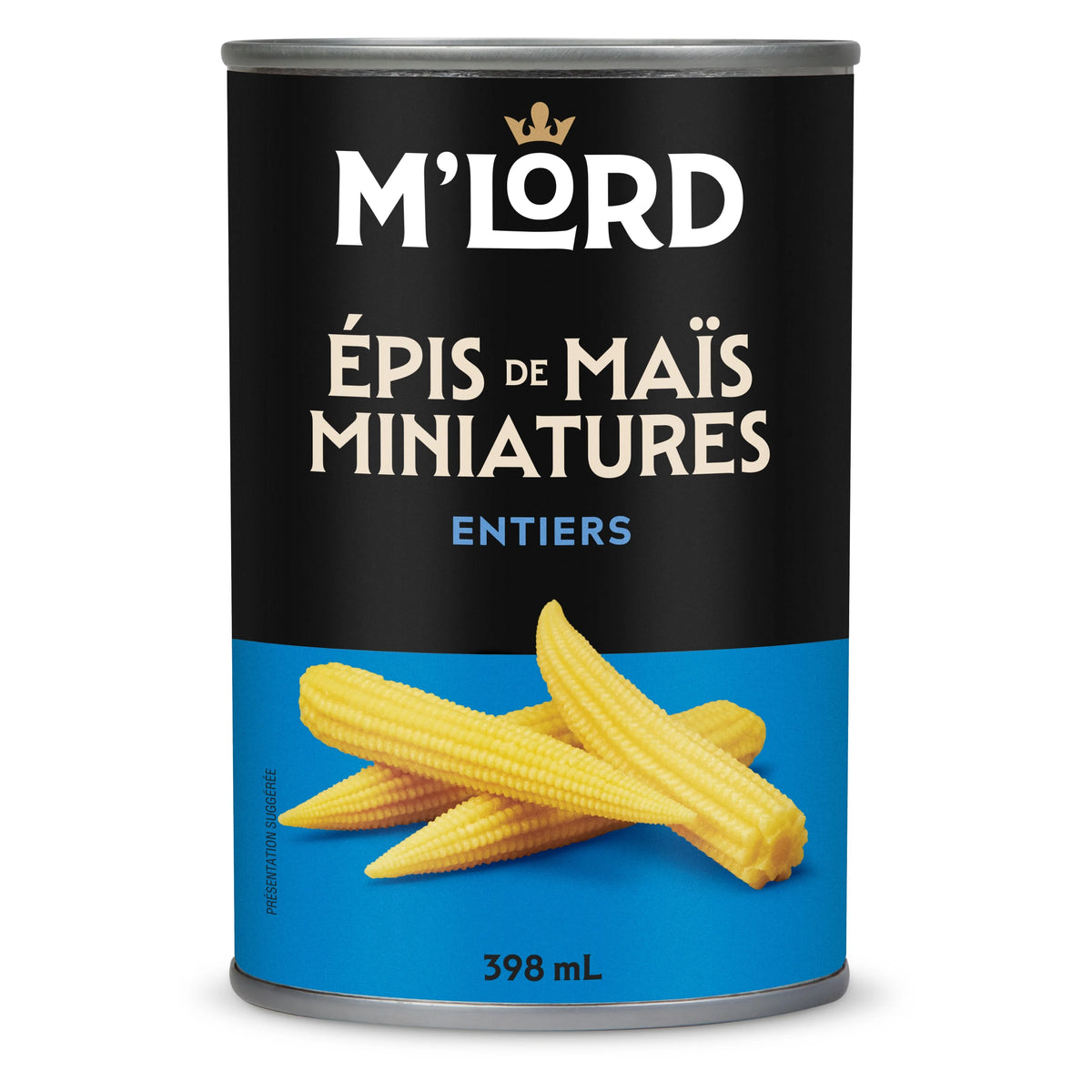 M'Lord Miniature Corn Cobs, 398 mL