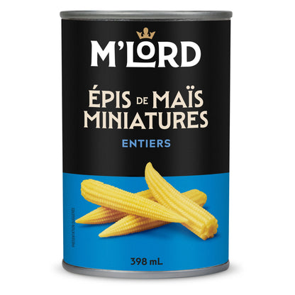 M'Lord Miniature Corn Cobs, 398 mL