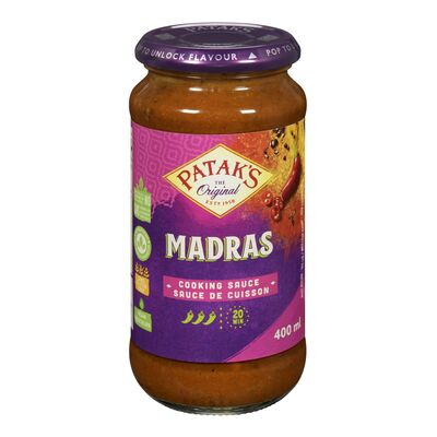 Patak's Madras Cooking Sauce, 400 mL