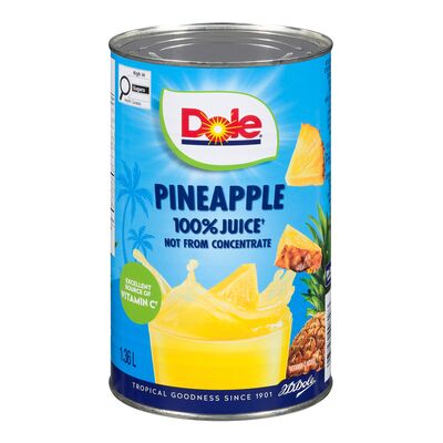 Dole 100% Pineapple Juice, 1.36 L