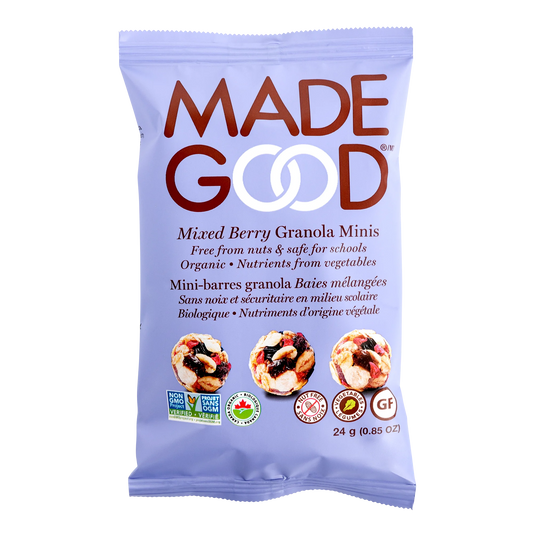 Made Good Mixed Berry Granola Minis, 28 × 24 g