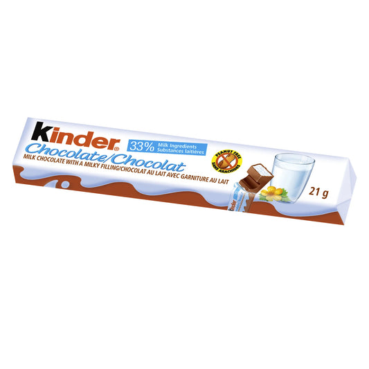 Kinder Chocolate Bars, 36 × 21 g