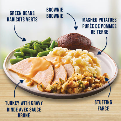 Swanson Turkey Dinner, 338 g