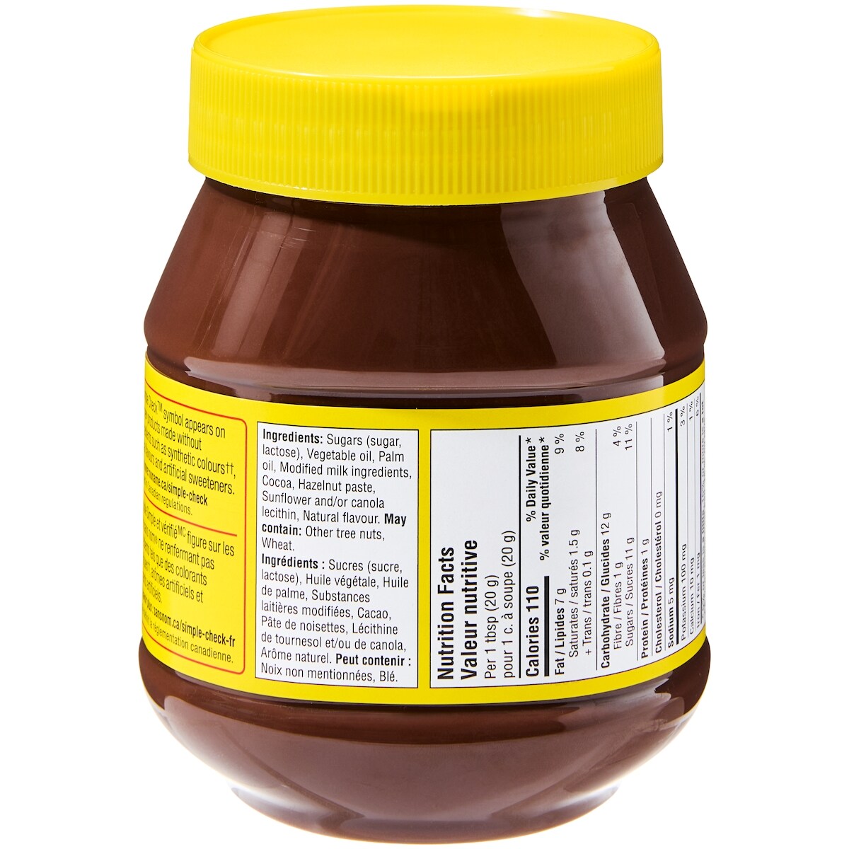 No Name Chocolate Hazelnut Spread, 725 g