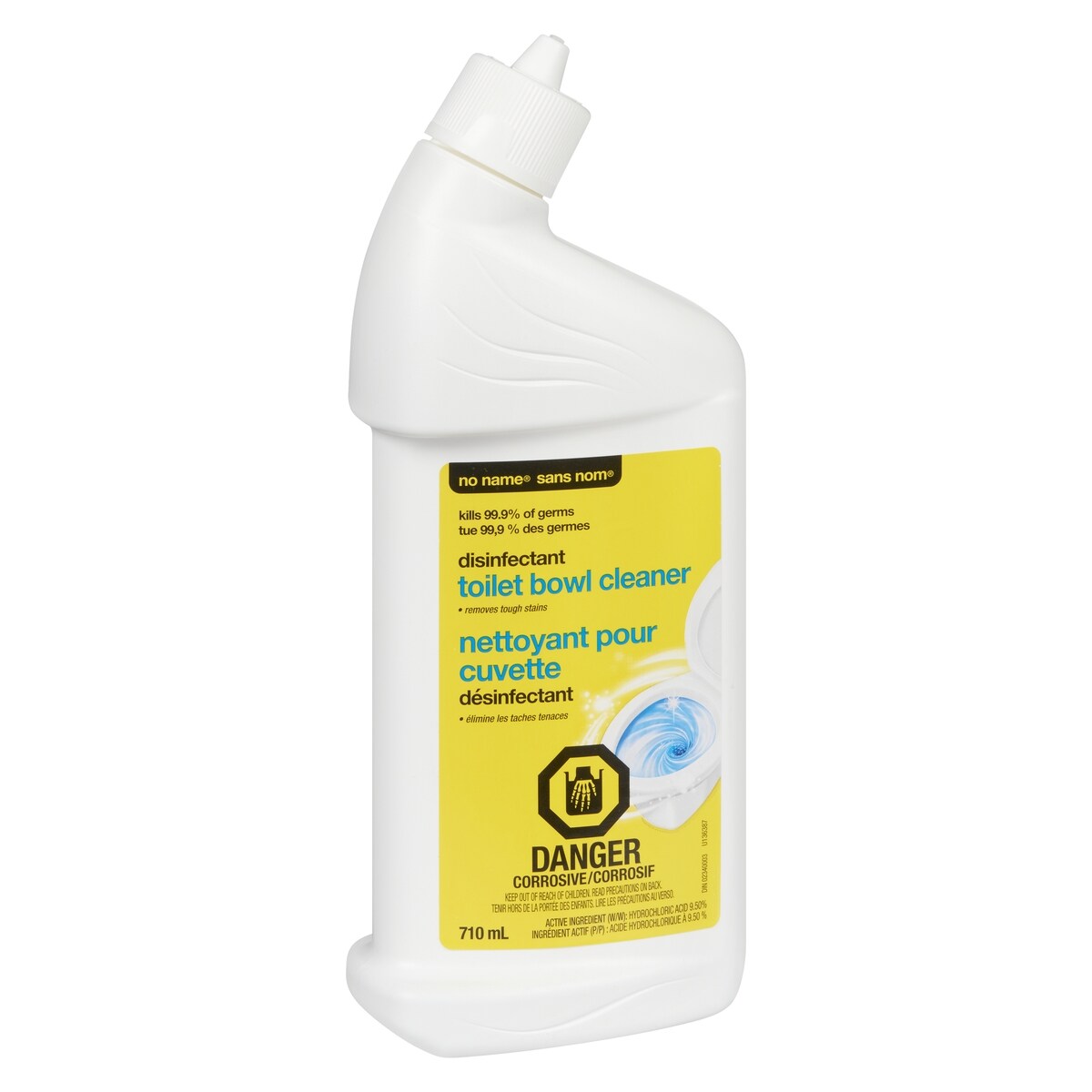 No Name Disinfectant Toilet Bowl Cleaner, 710 mL