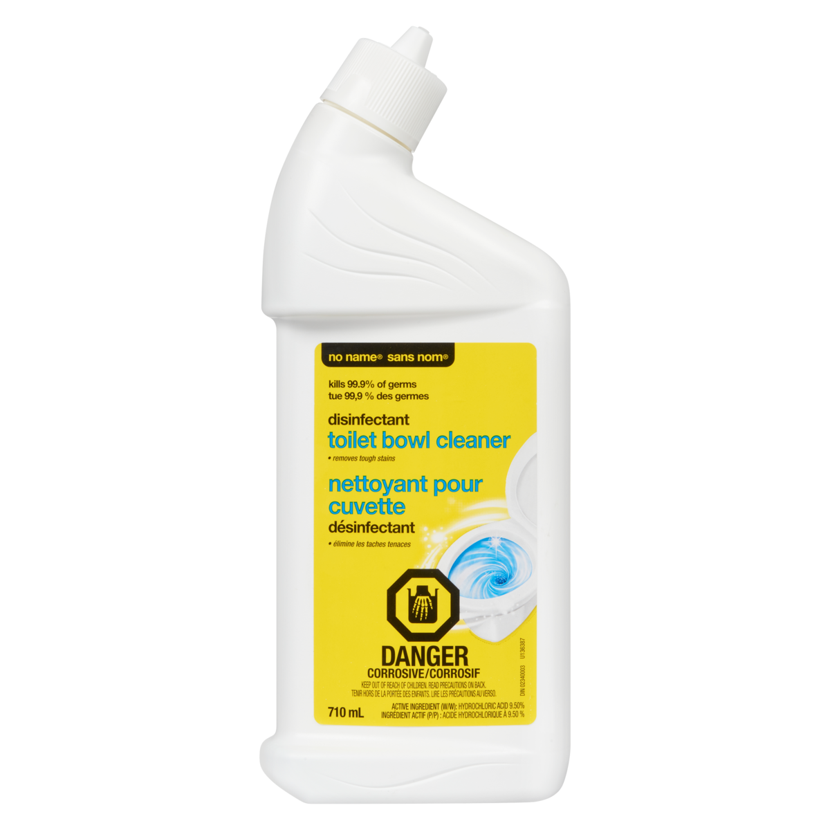 No Name Disinfectant Toilet Bowl Cleaner, 710 mL