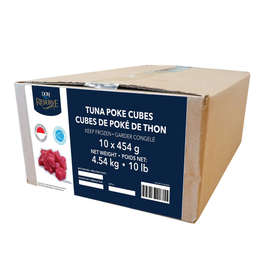 Dom International Tuna Poké Cubes, 10 × 454 g