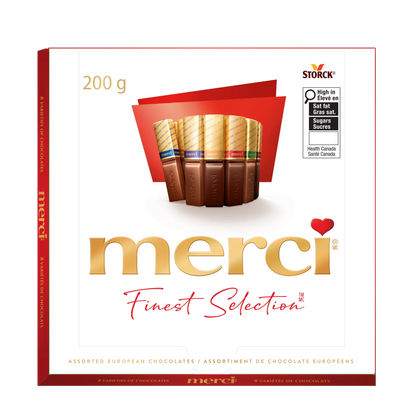 Merci Finest Selection Assorted European Chocolates, 16 Pieces, 200 g