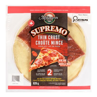 Molinaro's Thin Crust Pizza Starter Kit, 580 g