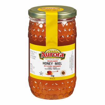 Aurora Pasteurized Wildflower Honey, 1 kg