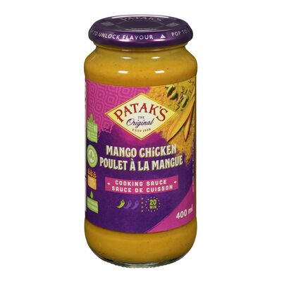 Patak's Mango Chicken Cooking Sauce, 400 mL