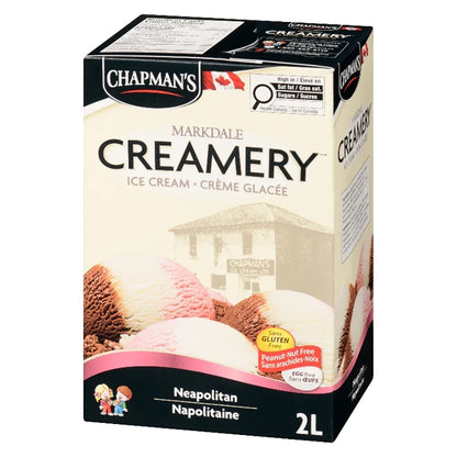 Chapman's Markdale Creamery Neapolitan Ice Cream, 2 L