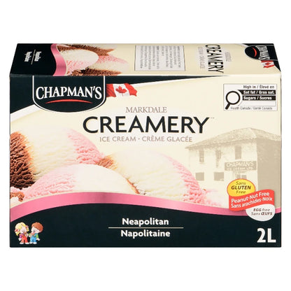 Chapman's Markdale Creamery Neapolitan Ice Cream, 2 L