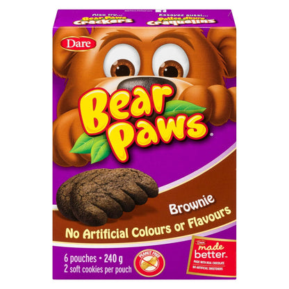 Dare Bear Paws Brownie Cookies, 240 g