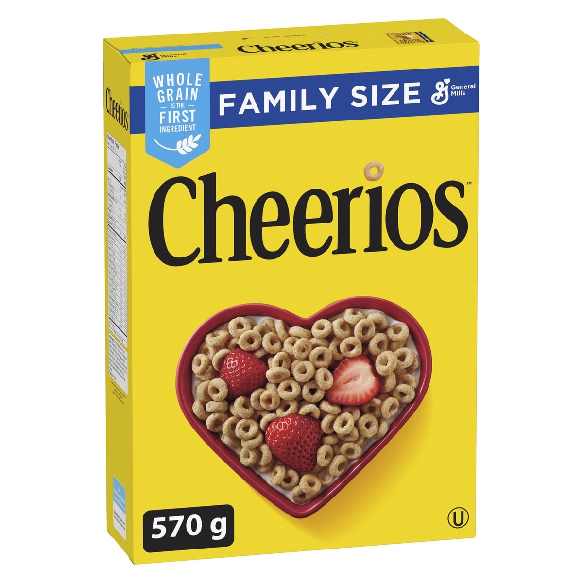 Cheerios Original Cereal, Family Size, 570 g
