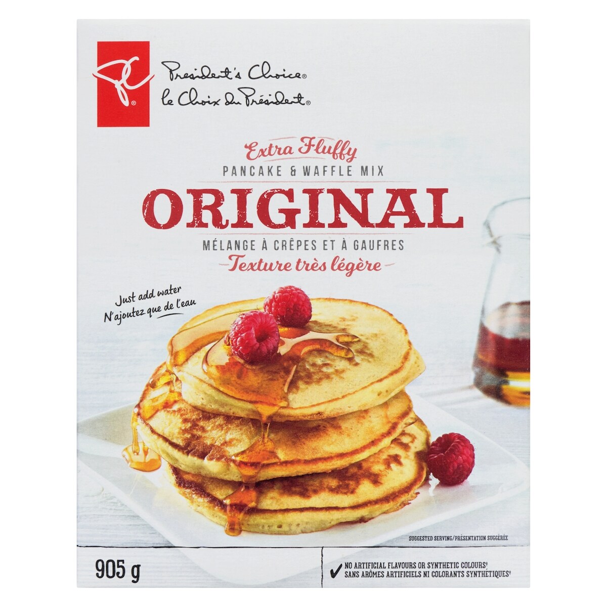 President's Choice Original Extra-Fluffy Pancake And Waffle Mix, 905 g