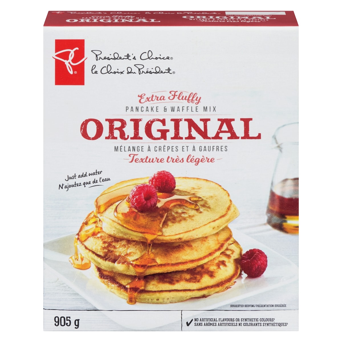 President's Choice Original Extra-Fluffy Pancake And Waffle Mix, 905 g