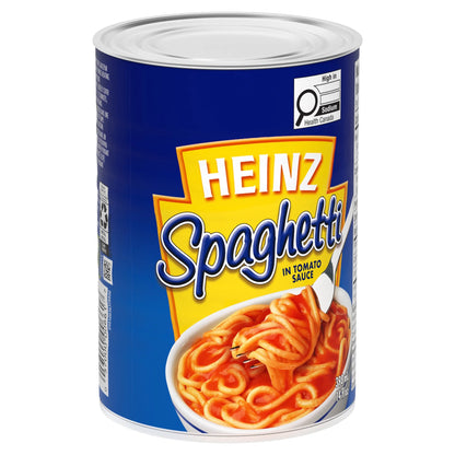 Heinz Spaghetti in Tomato Sauce with Cheese, 398 mL