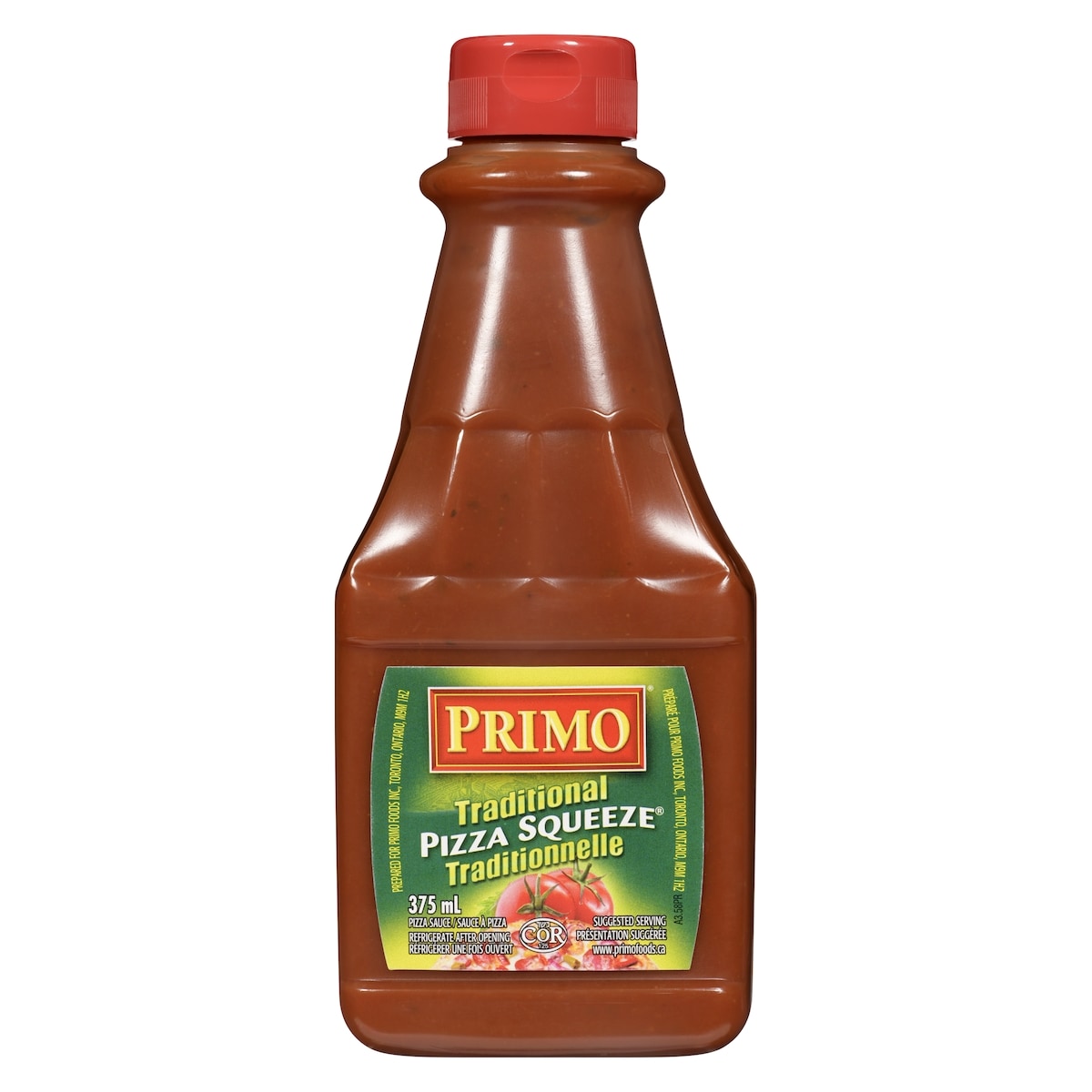 Primo Pizza Squeeze Original Pizza Sauce, 375 mL