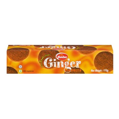 Munchee Ginger Cookies, 170 g