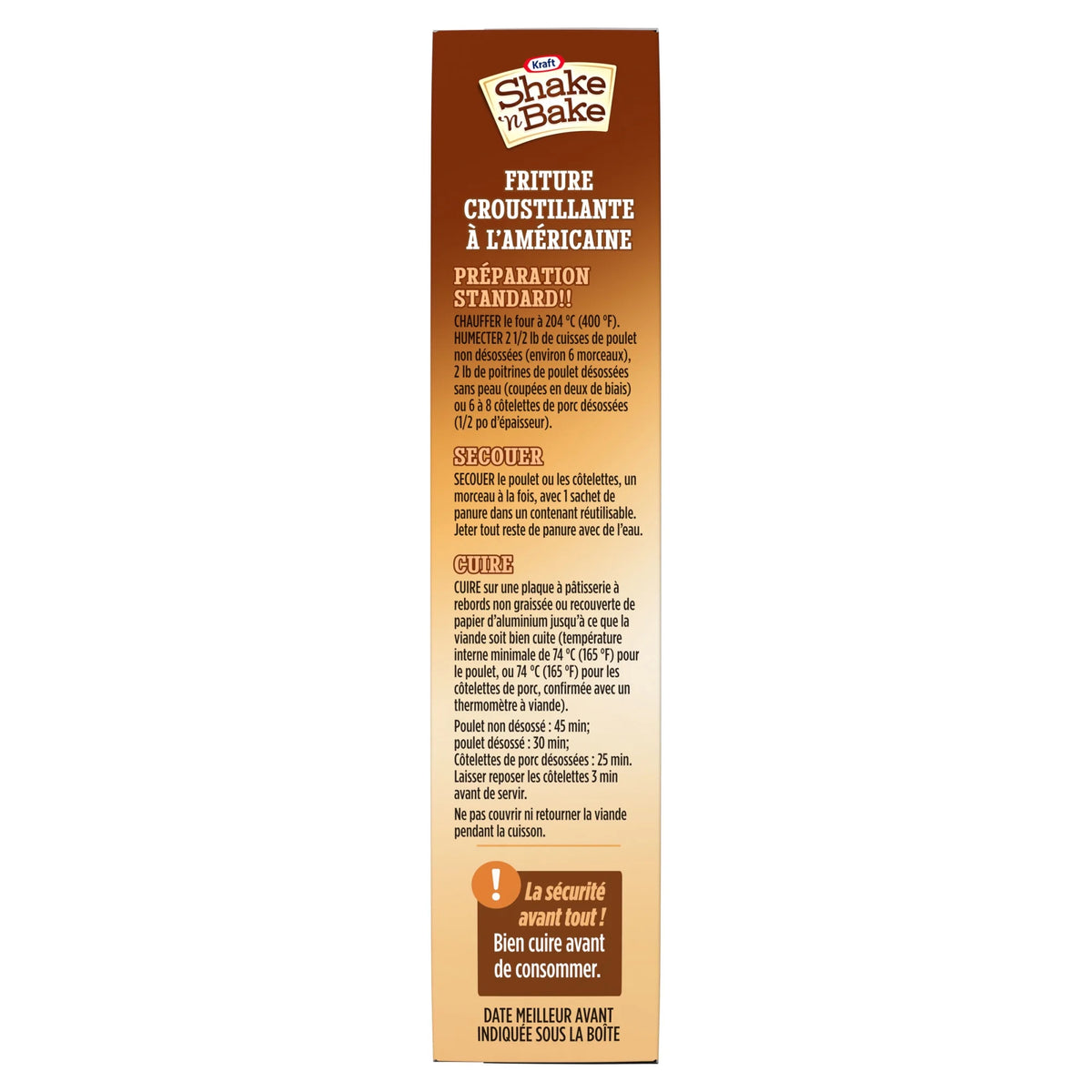 Shake 'N Bake Crispy Southern Fried Style Coating Mix, 2 Pouches, 142 g