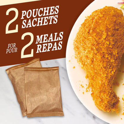 Shake 'N Bake Crispy Southern Fried Style Coating Mix, 2 Pouches, 142 g