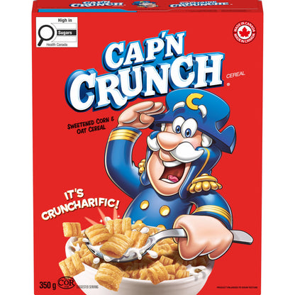 Cap'N Crunch Original Cereal, 350 g