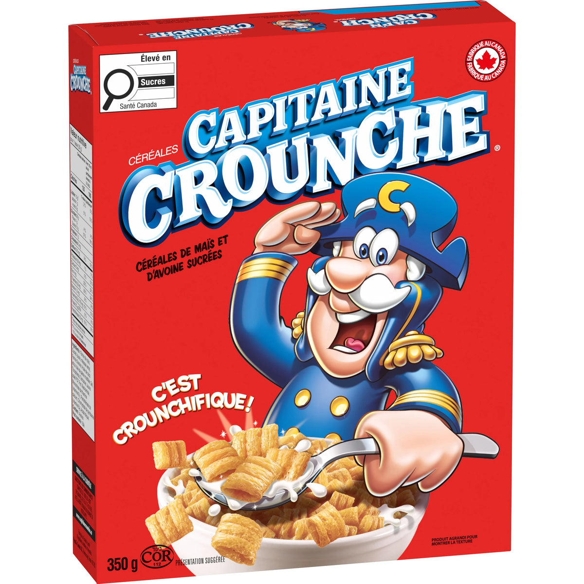 Cap'N Crunch Original Cereal, 350 g