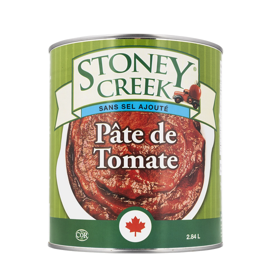 Stoney Creek Tomato Paste, No Salt Added, 2.84 L