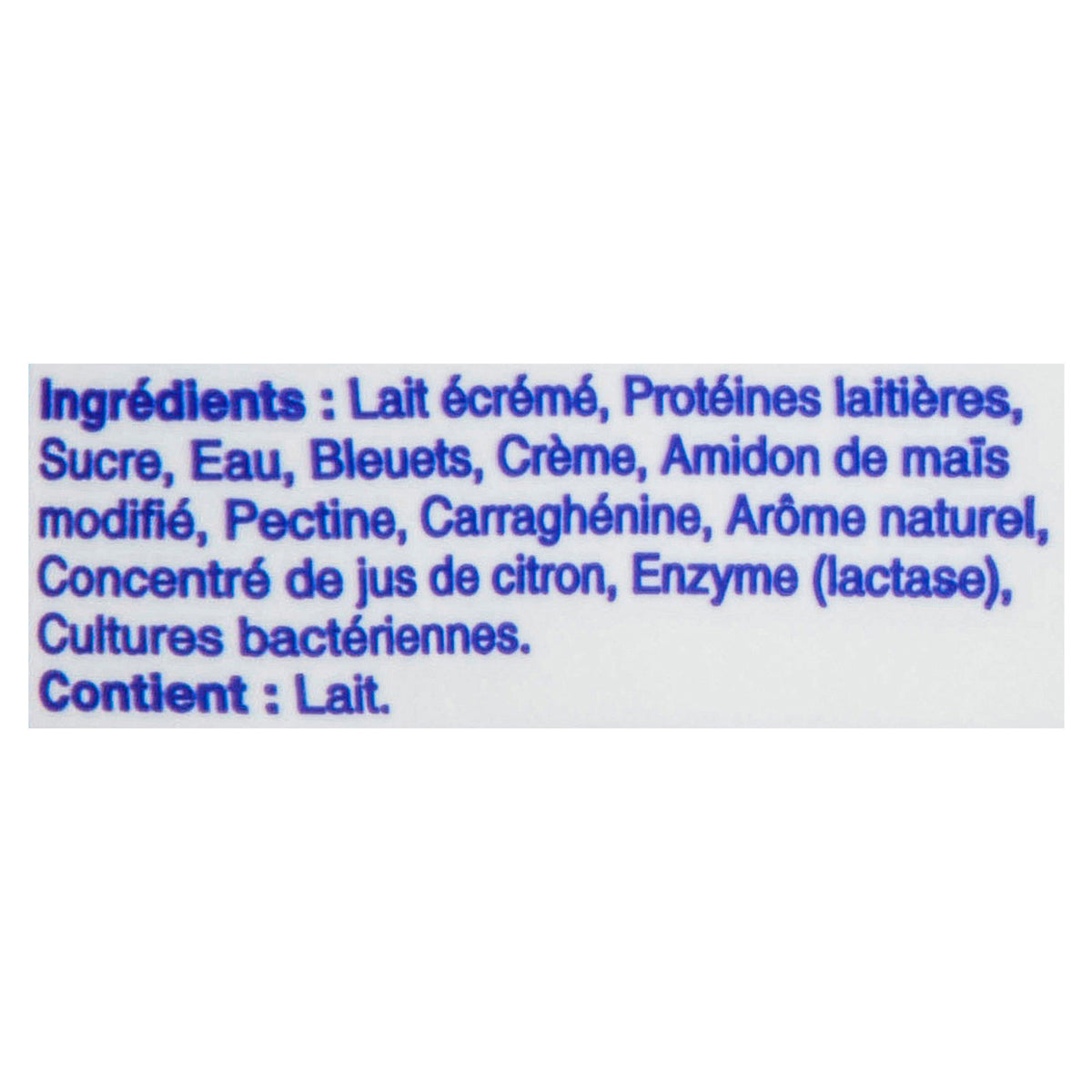 Astro Smooth 'n Fruity Blueberry Yogourt, 650 g