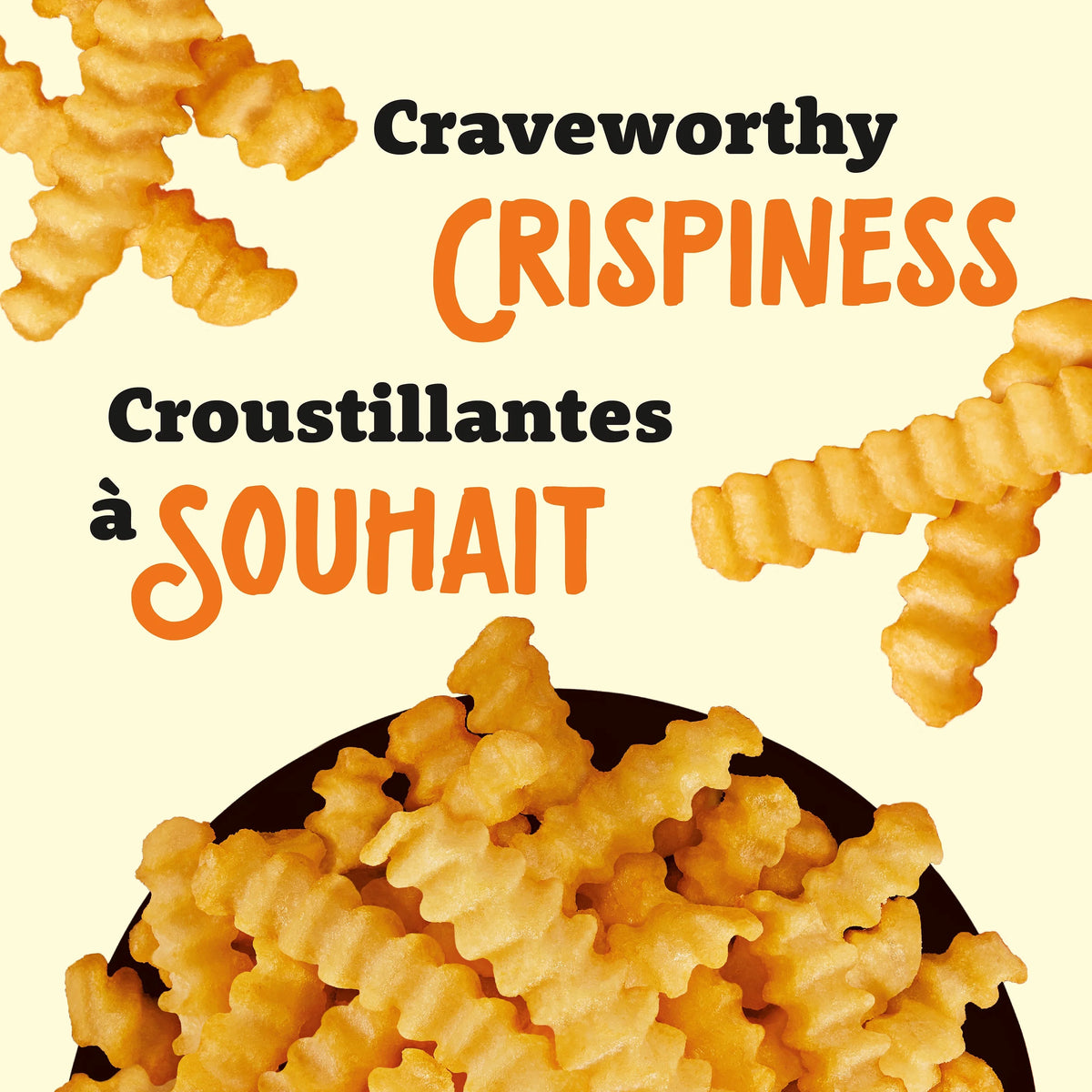 McCain Superfries Extra Crispy Crinkle Cut Fries, 650 g