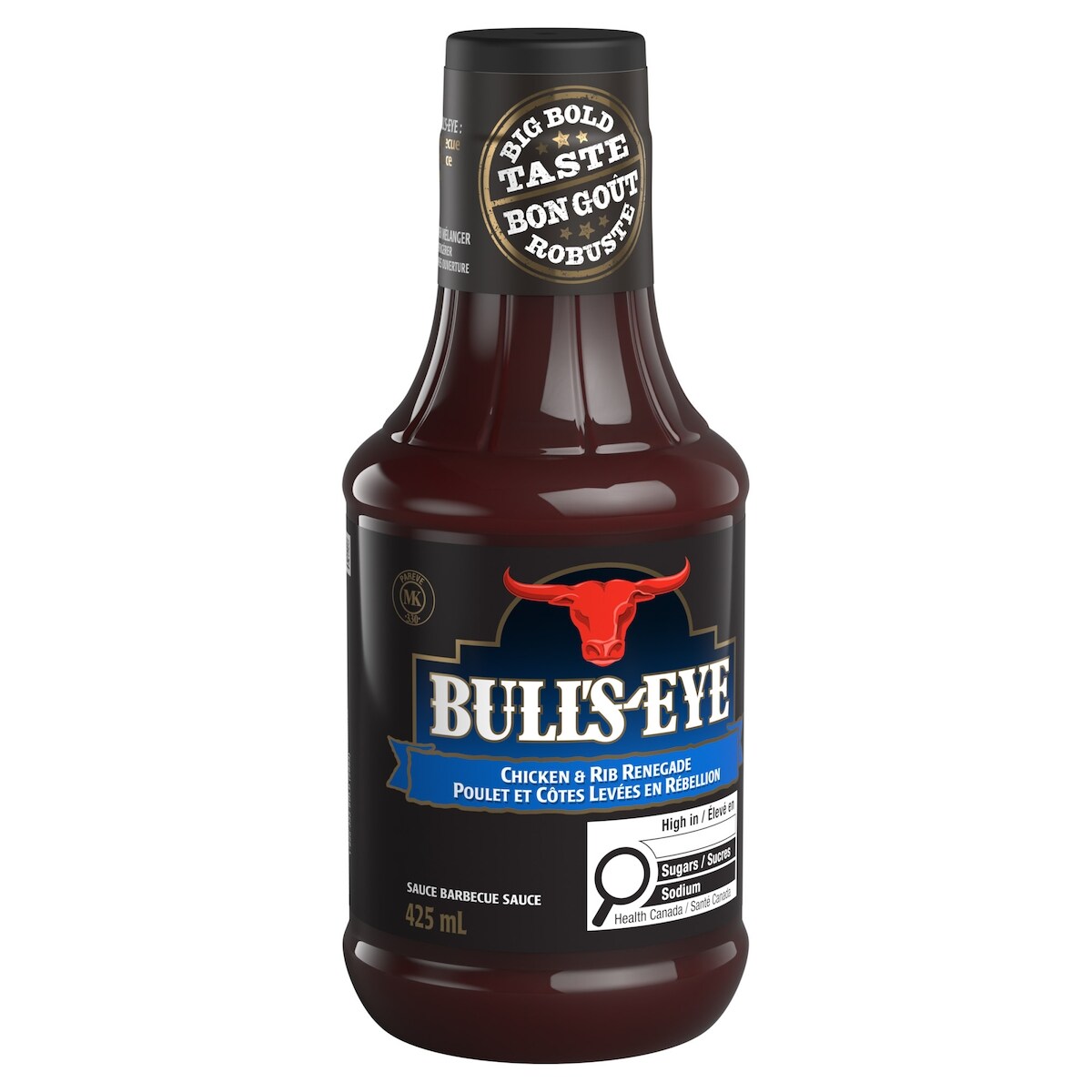 Bull's-Eye Chicken & Rib Renegade BBQ Sauce, 425 mL